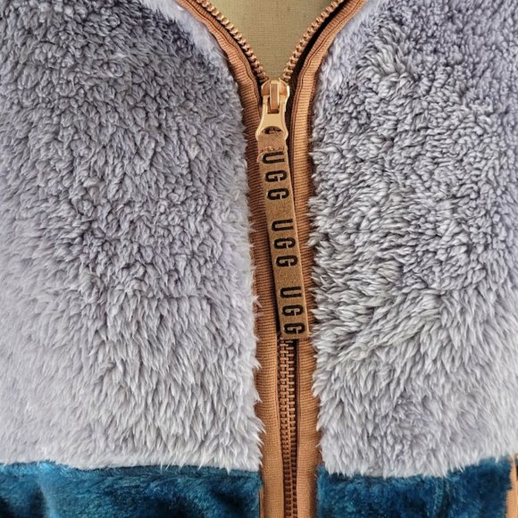 UGG marlene sherpa jacket II Sz S NEW - Picture 3 of 10